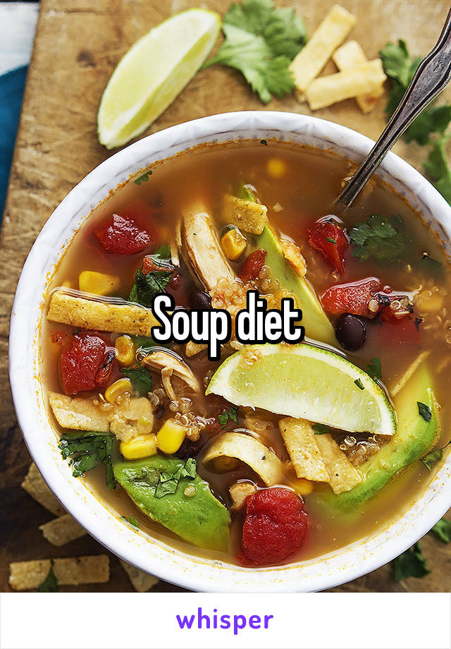 Soup diet