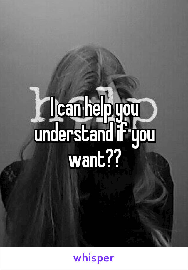 I can help you understand if you want??