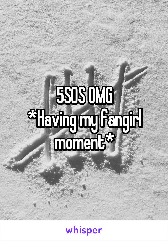 5SOS OMG
*Having my fangirl moment*