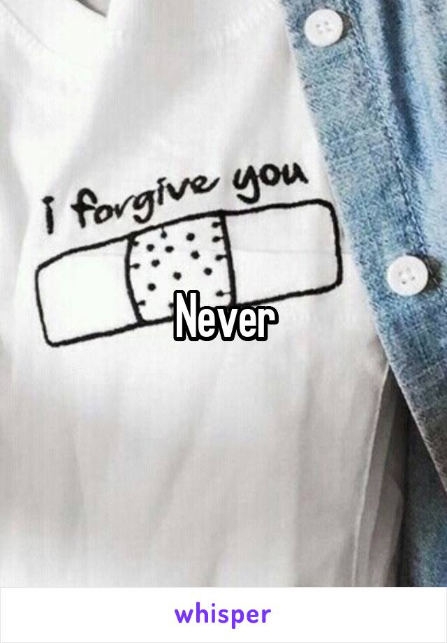 Never