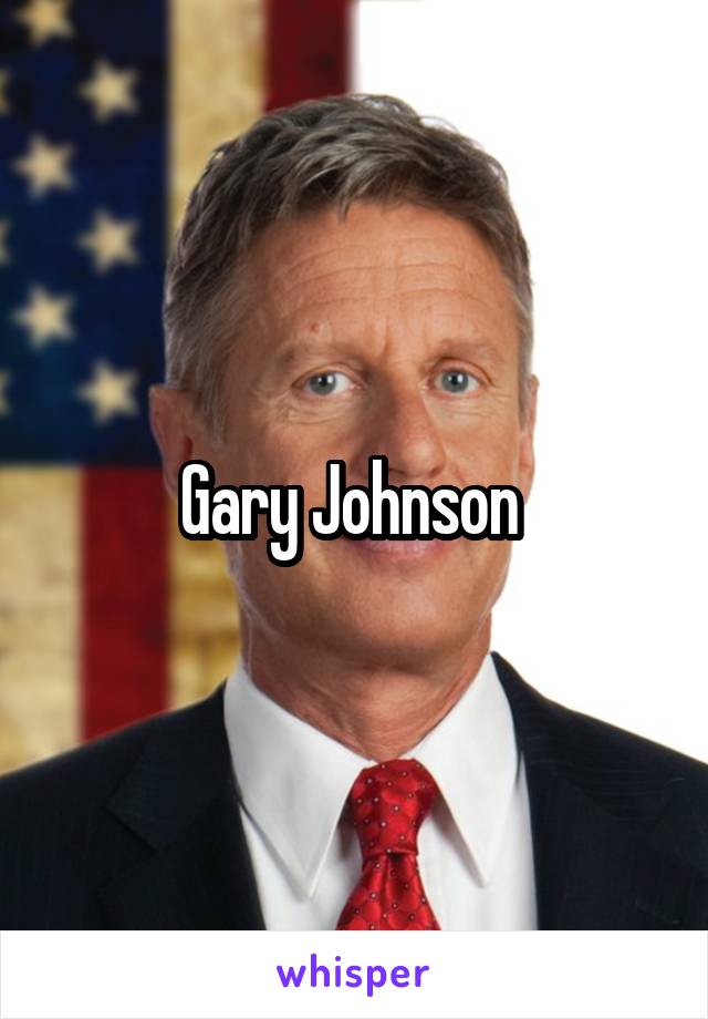 Gary Johnson 