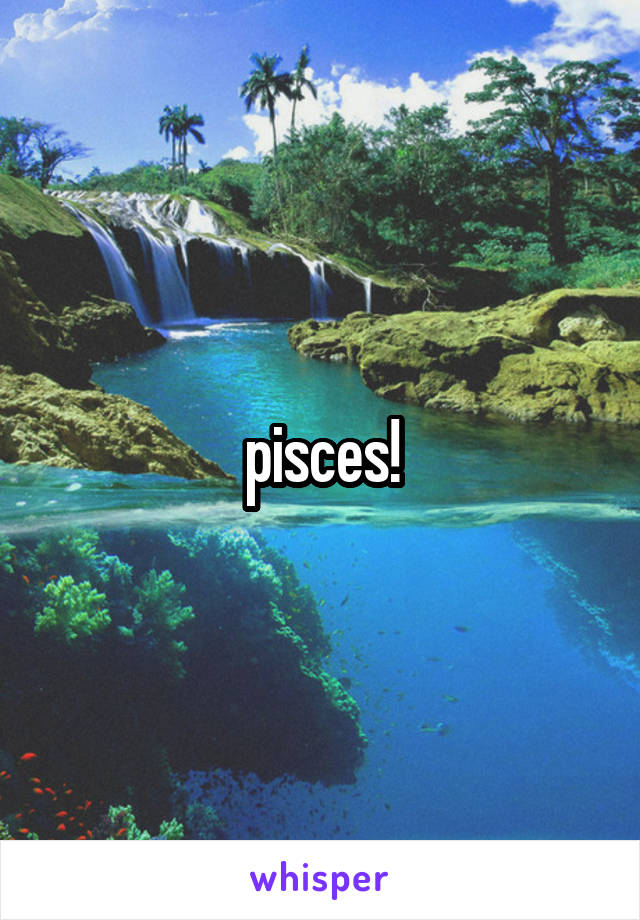 pisces!