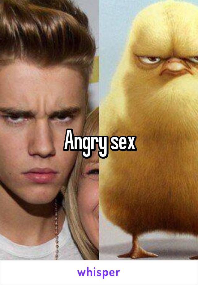 Angry sex