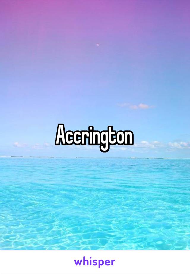 Accrington 