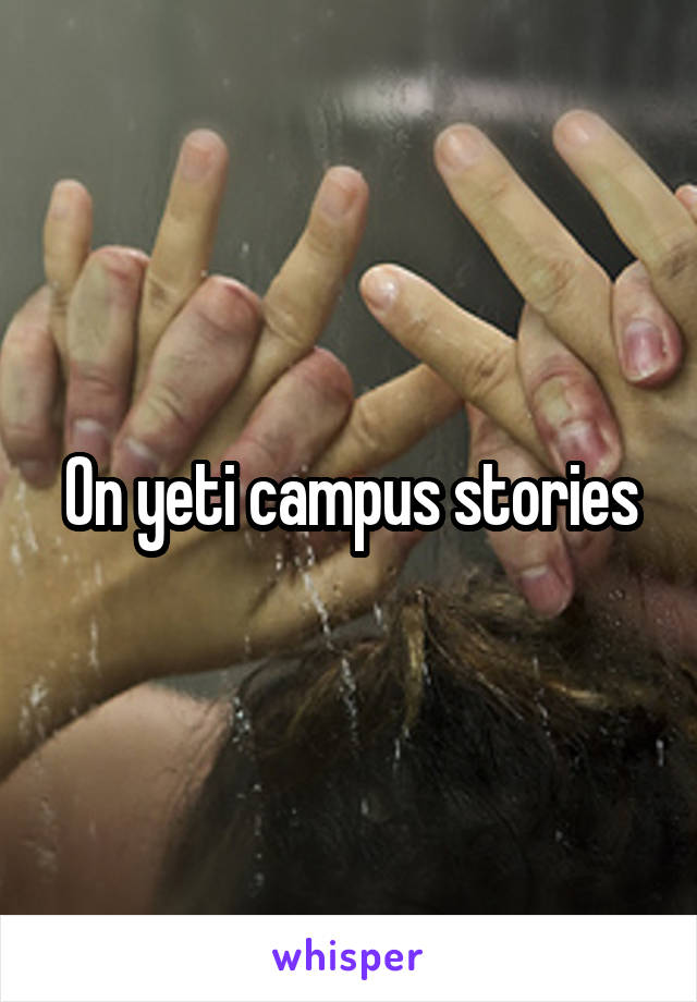 On yeti campus stories