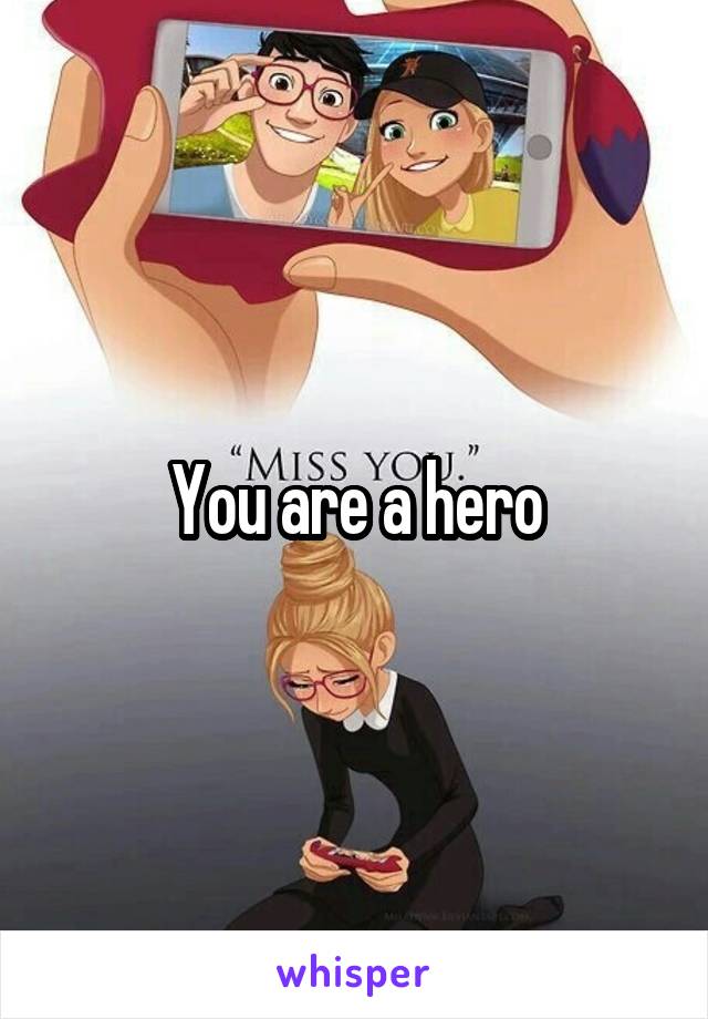 You are a hero