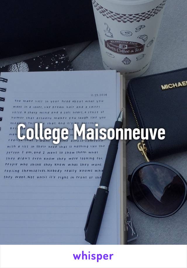 College Maisonneuve 