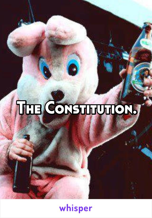 The Constitution.