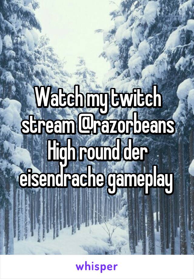 Watch my twitch stream @razorbeans
High round der eisendrache gameplay 