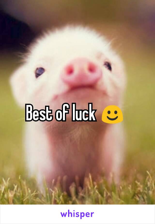 Best of luck ☺ 