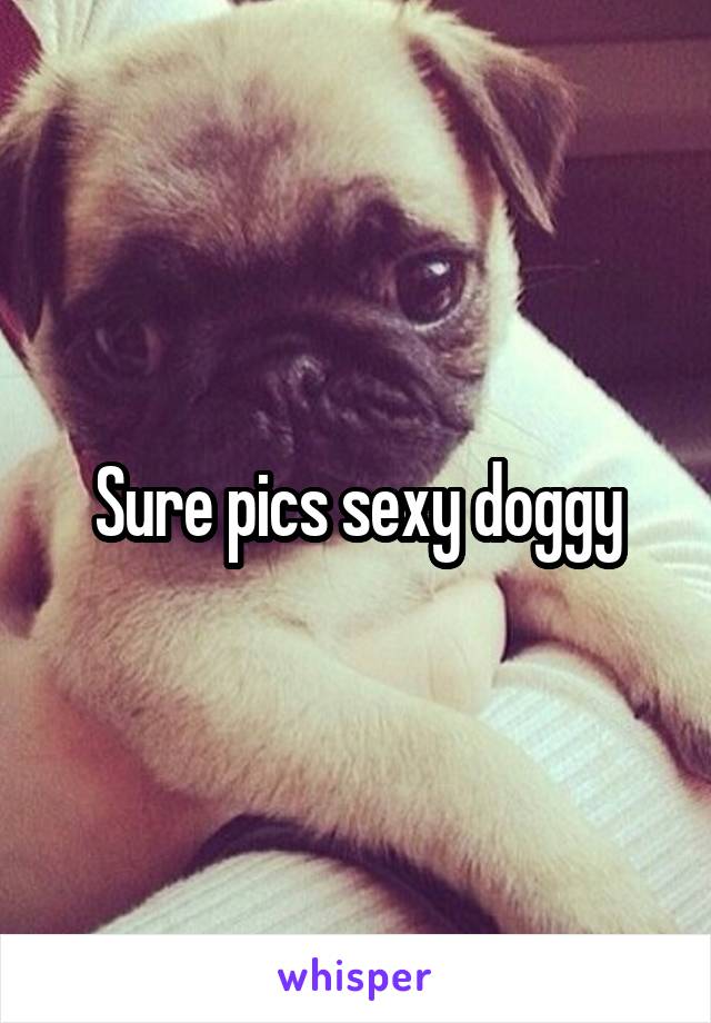 Sure pics sexy doggy