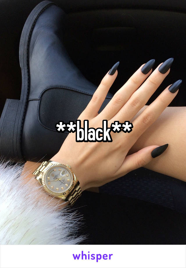 **black**