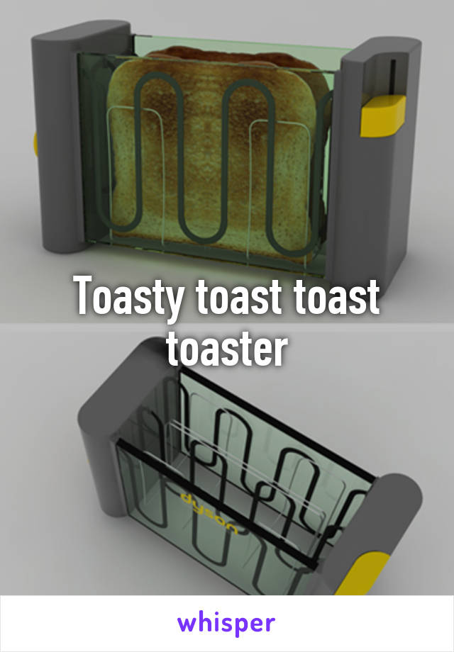 Toasty toast toast toaster