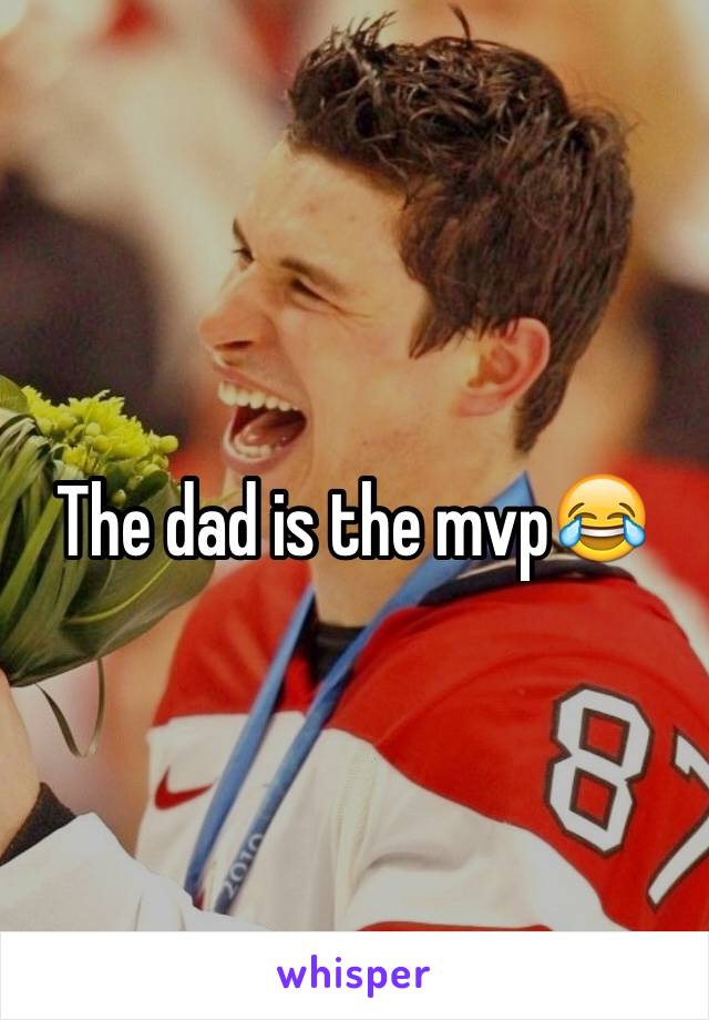 The dad is the mvp😂