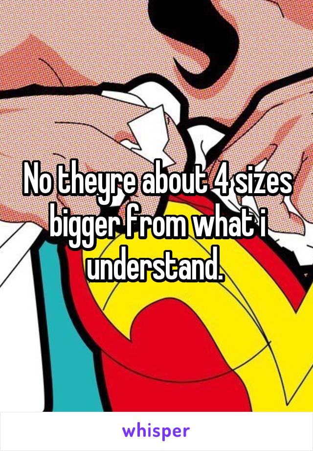 No theyre about 4 sizes bigger from what i understand. 