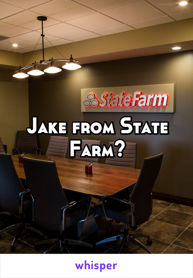 Jake from State Farm?
