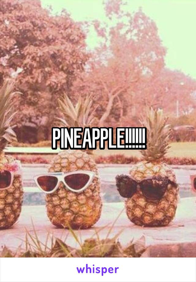 PINEAPPLE!!!!!!