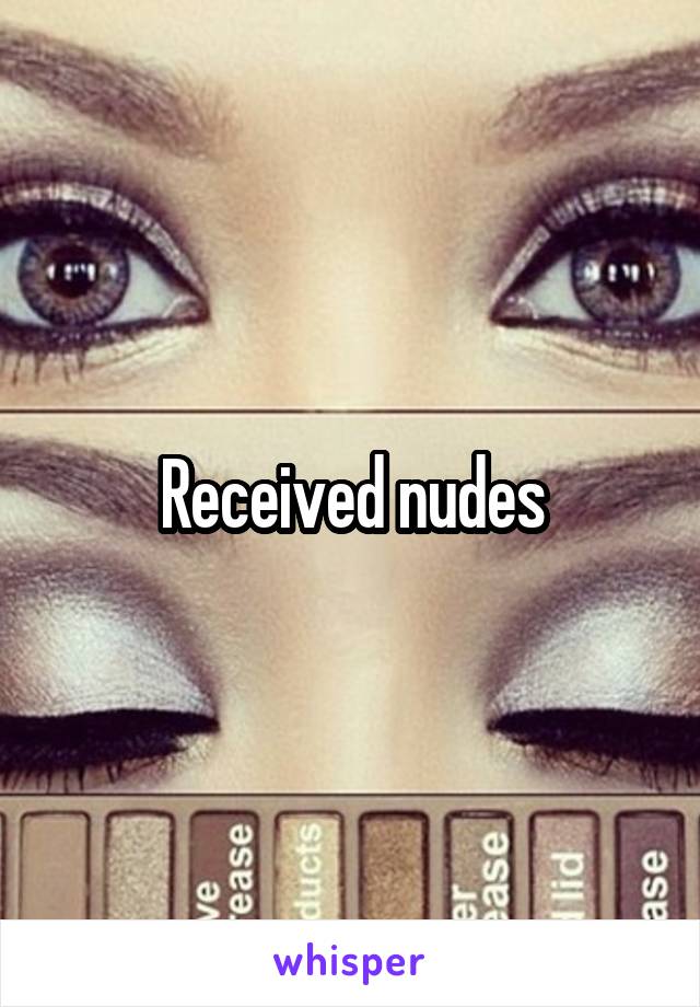 Received nudes