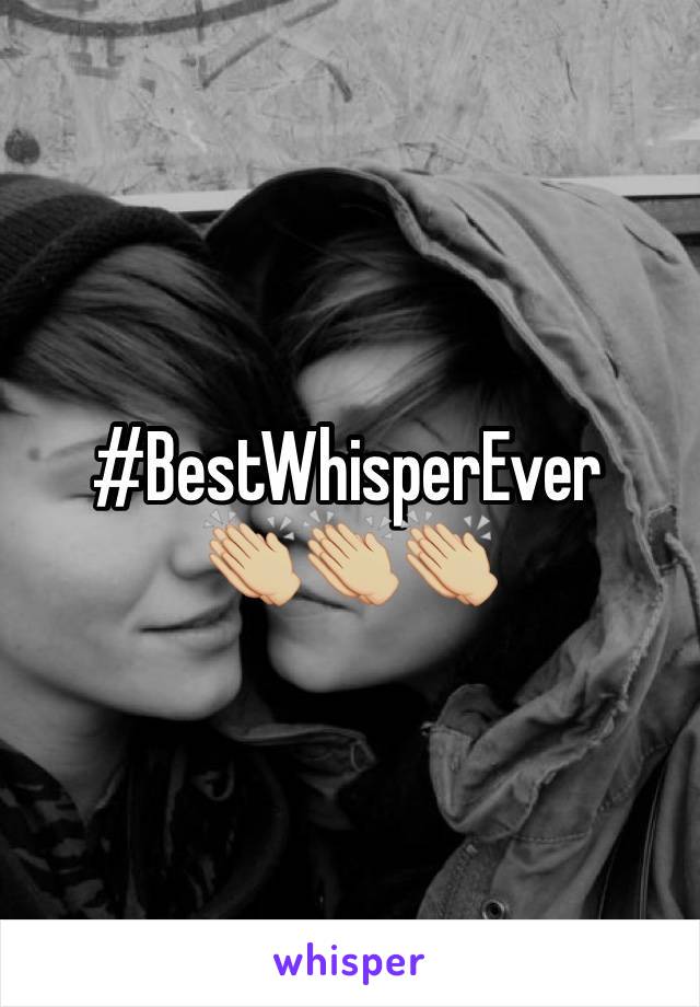 #BestWhisperEver
👏🏼👏🏼👏🏼