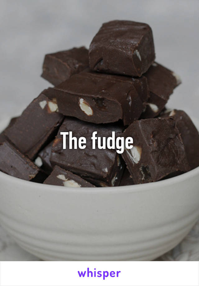 The fudge 