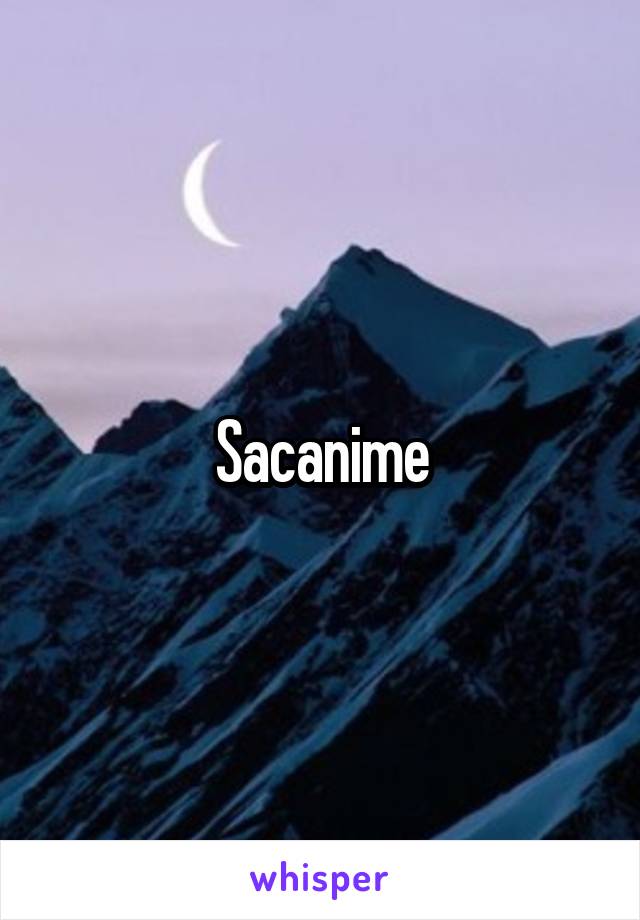 Sacanime