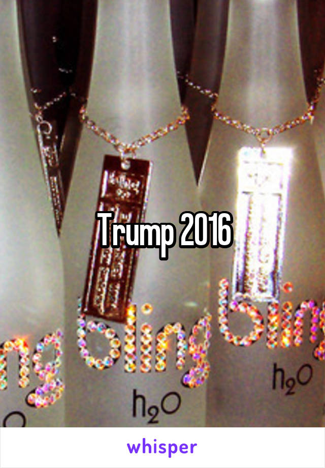 Trump 2016