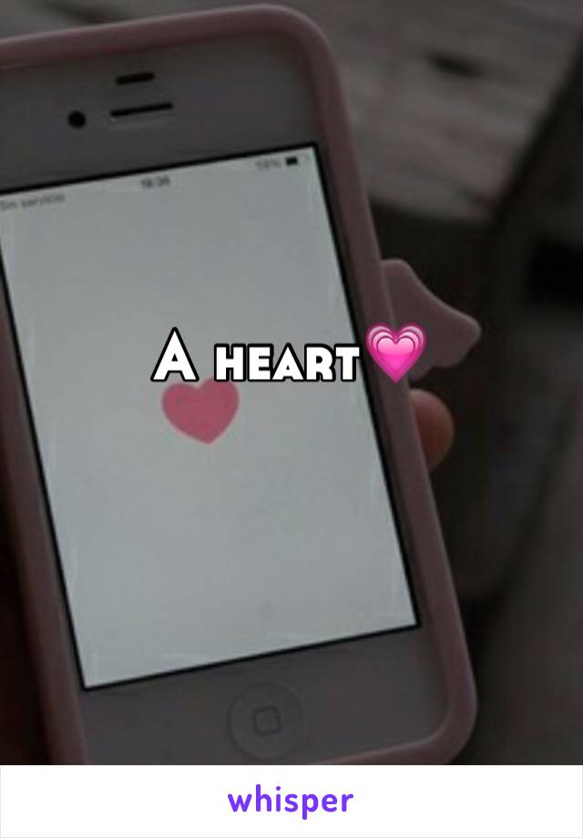 A heart💗