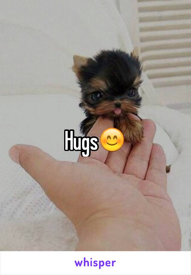 Hugs😊