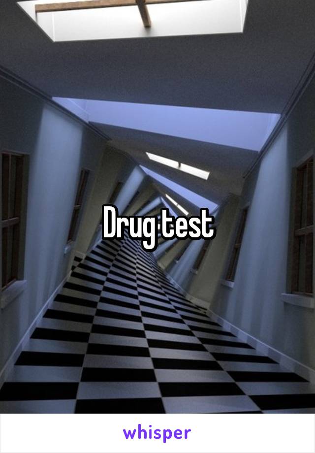 Drug test