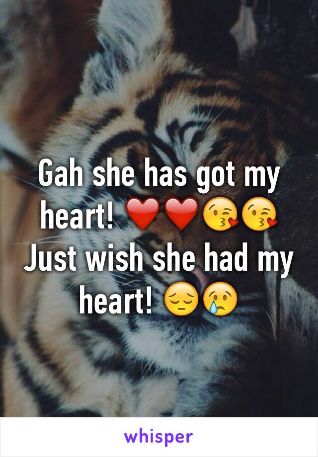 Gah she has got my heart! ❤️❤️😘😘 Just wish she had my heart! 😔😢