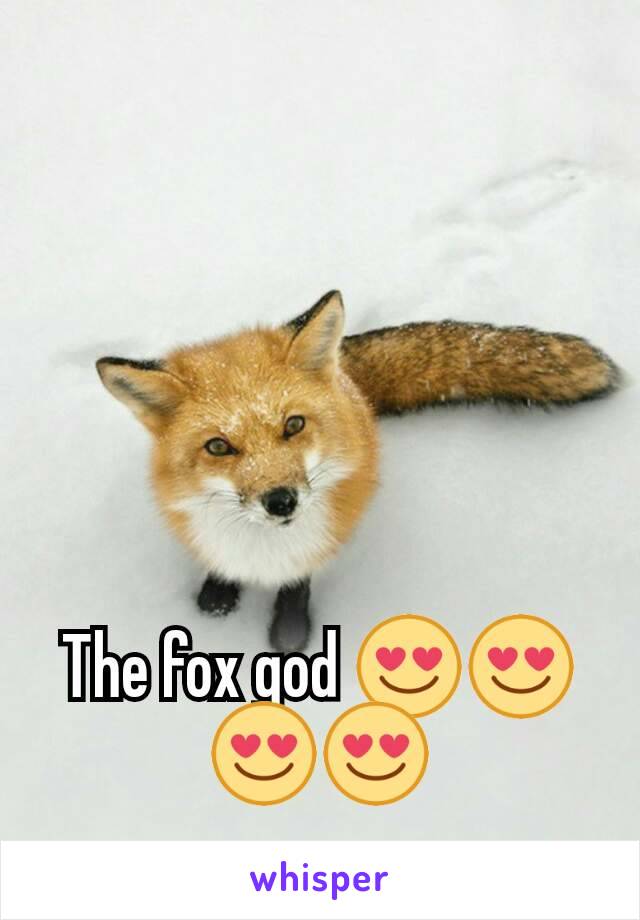 The fox god 😍😍😍😍