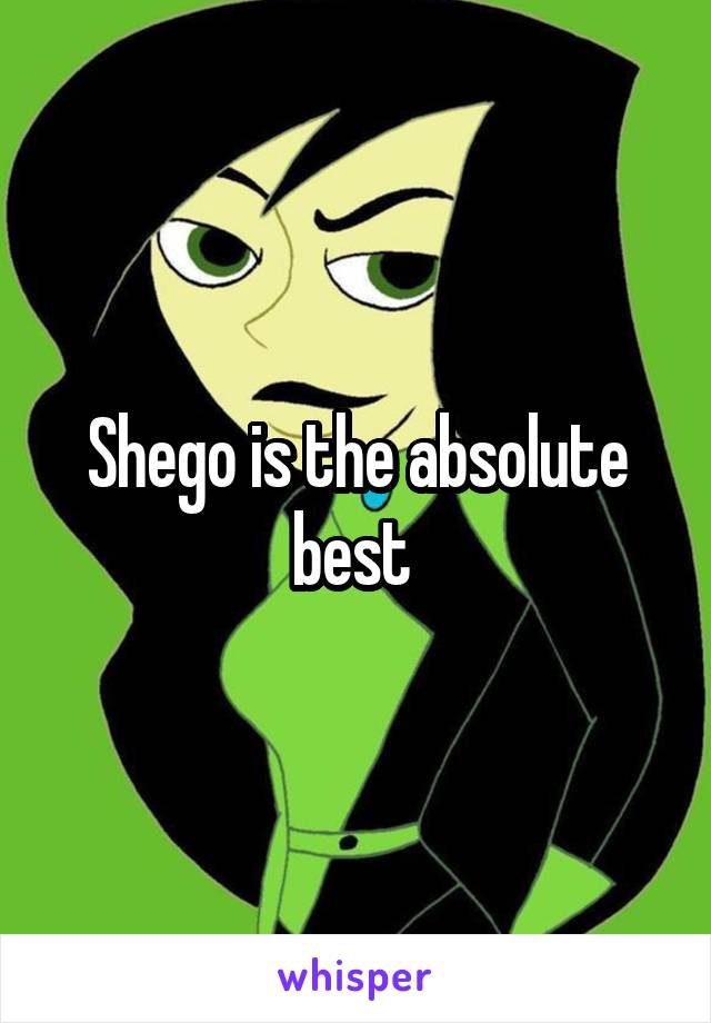 Shego is the absolute best 