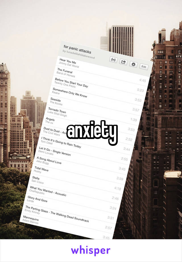 anxiety