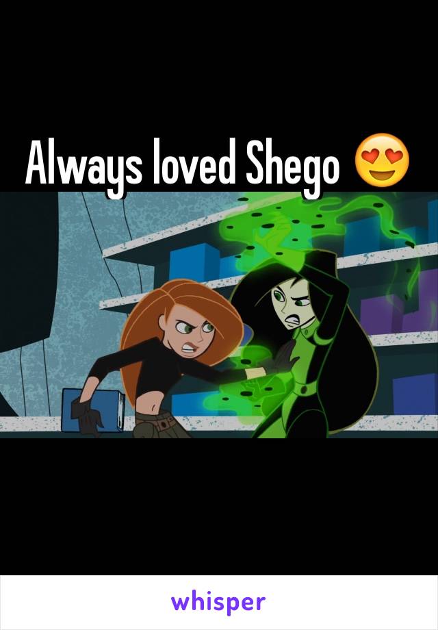 Always loved Shego 😍