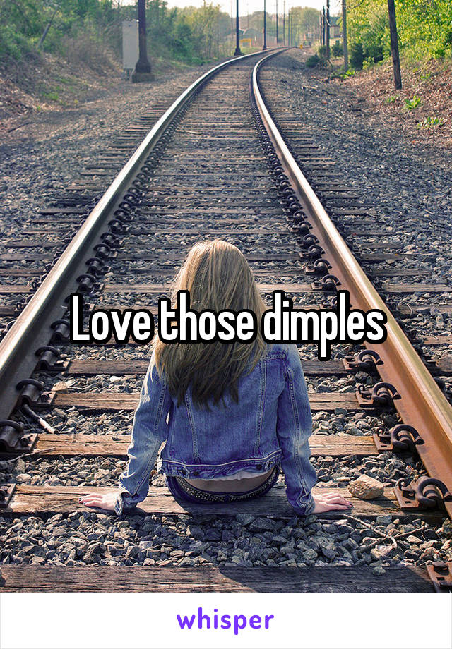 Love those dimples