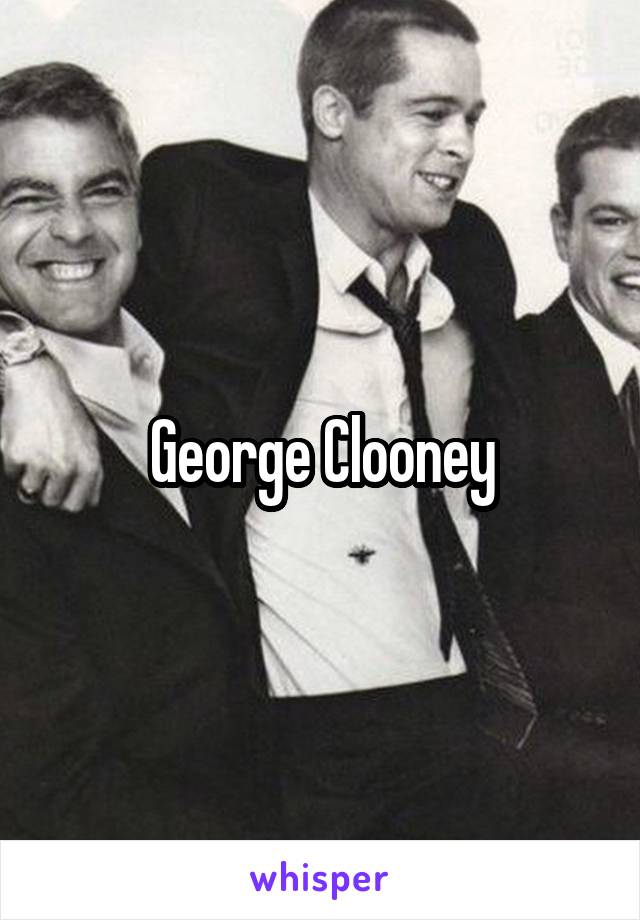 George Clooney