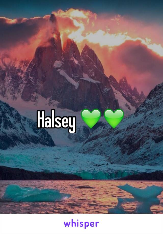 Halsey 💚💚