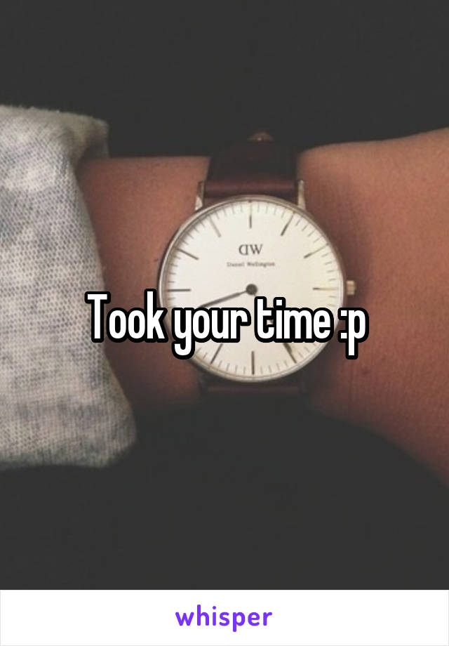 Took your time :p