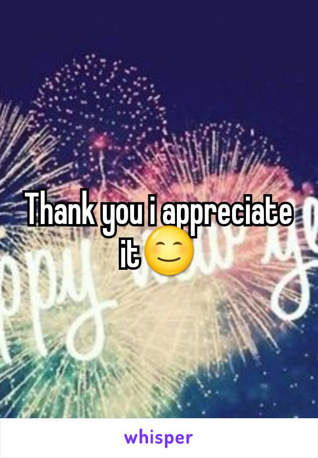 Thank you i appreciate it😊