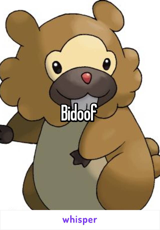 Bidoof 