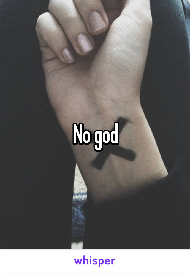 No god