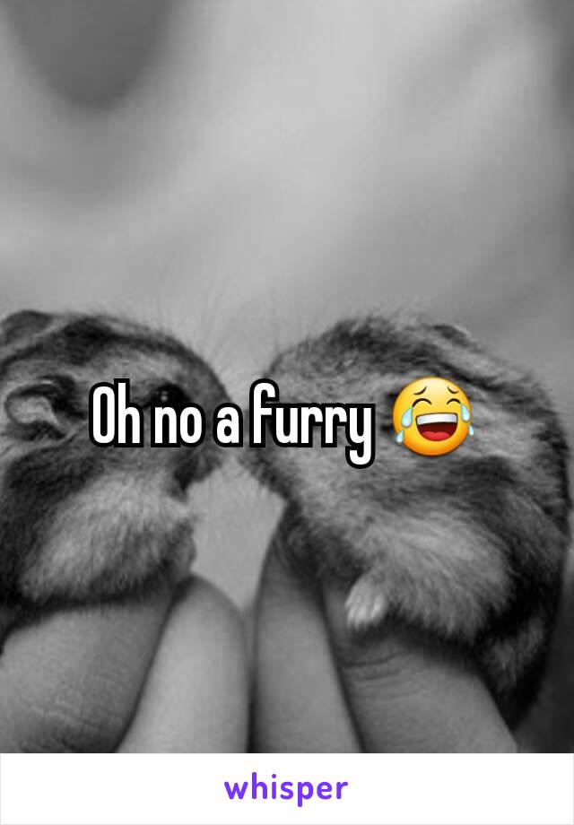 Oh no a furry 😂