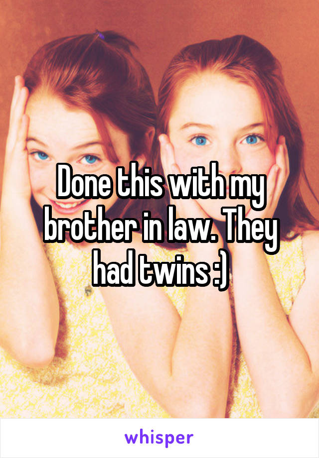 Done this with my brother in law. They had twins :)