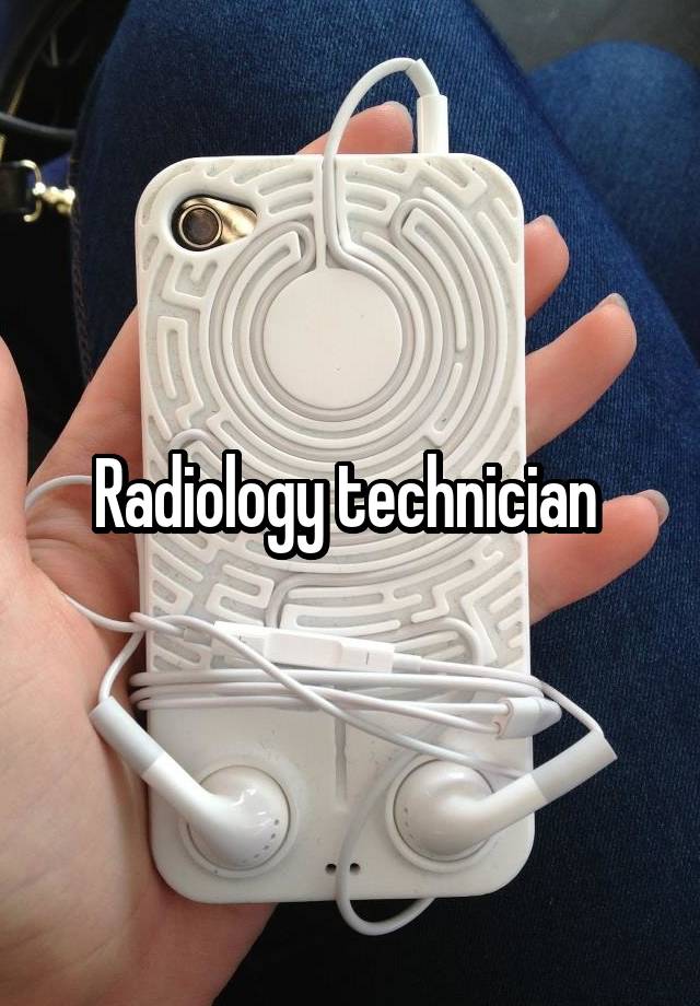 Radiology technician