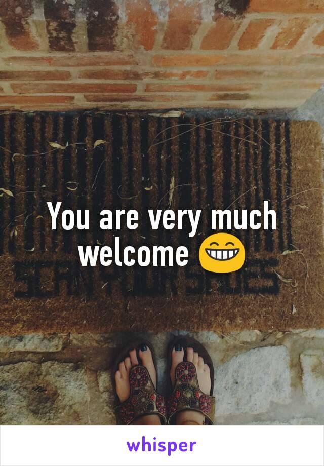 You are very much welcome 😁