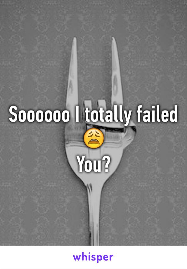 Soooooo I totally failed 😩
You?