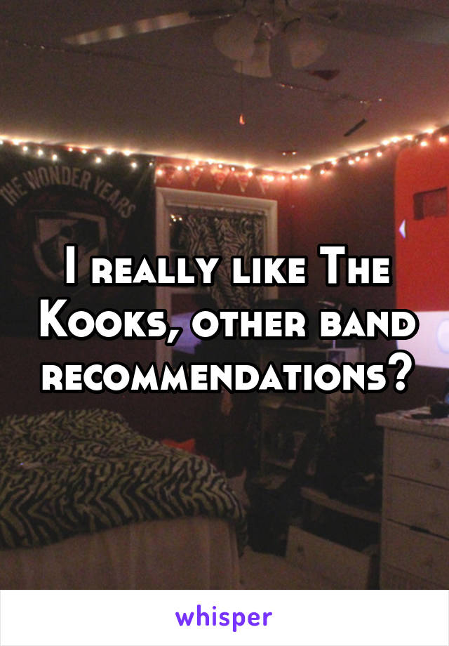 I really like The Kooks, other band recommendations?