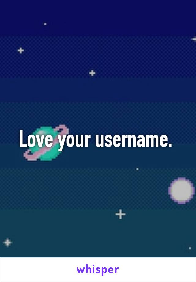 Love your username. 