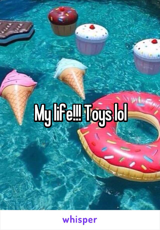 My life!!! Toys lol