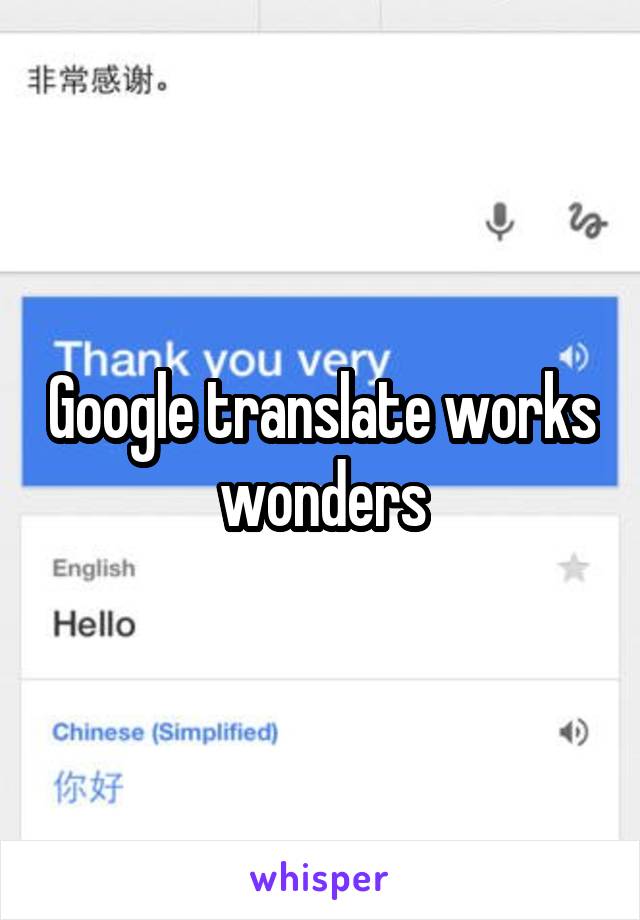 Google translate works wonders